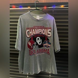Men’s Oklahoma Sooners Throwback Football Shirt Size X-Large